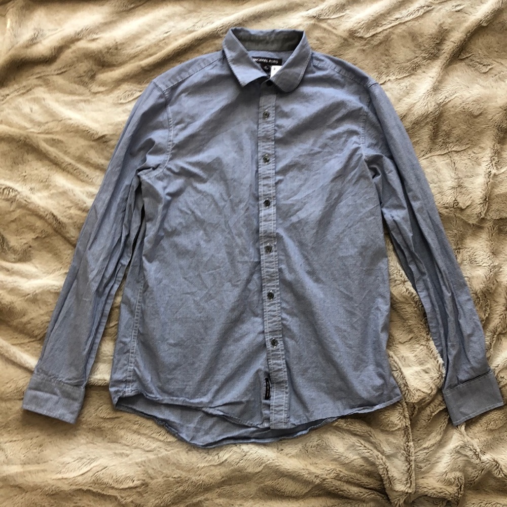 Michael Kors Long Sleeve Button Up Shirt
